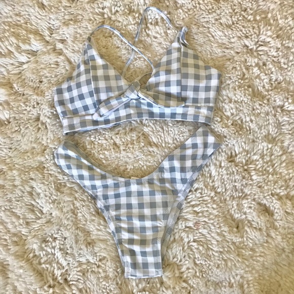 ❌ Gingham Cheeky Print Bikini - Picture 7 of 7